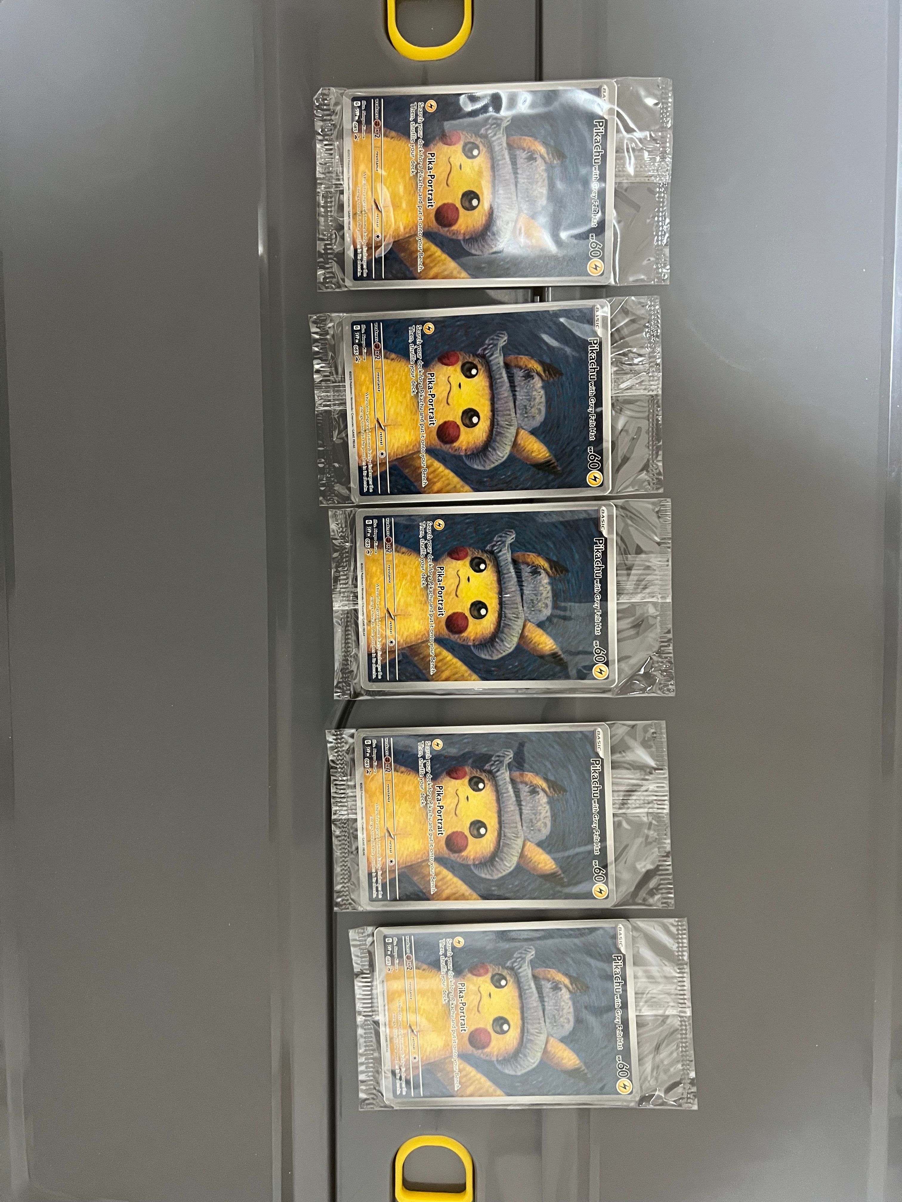 ポケモン - ピカチュウ : プロモ [SVP EN 085](「ゴッホ展」 Pikachu with Grey Felt Hat(未開封/ゴッホピカチュウ)【P】{085