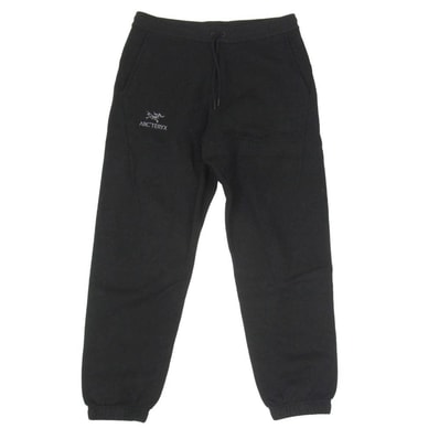 ARC'TERYX アークテリクス X000010393 Emblem Fleece Jogger エンブレム フリース ジョガー スウェット パンツ ブラック系 M【中古】
