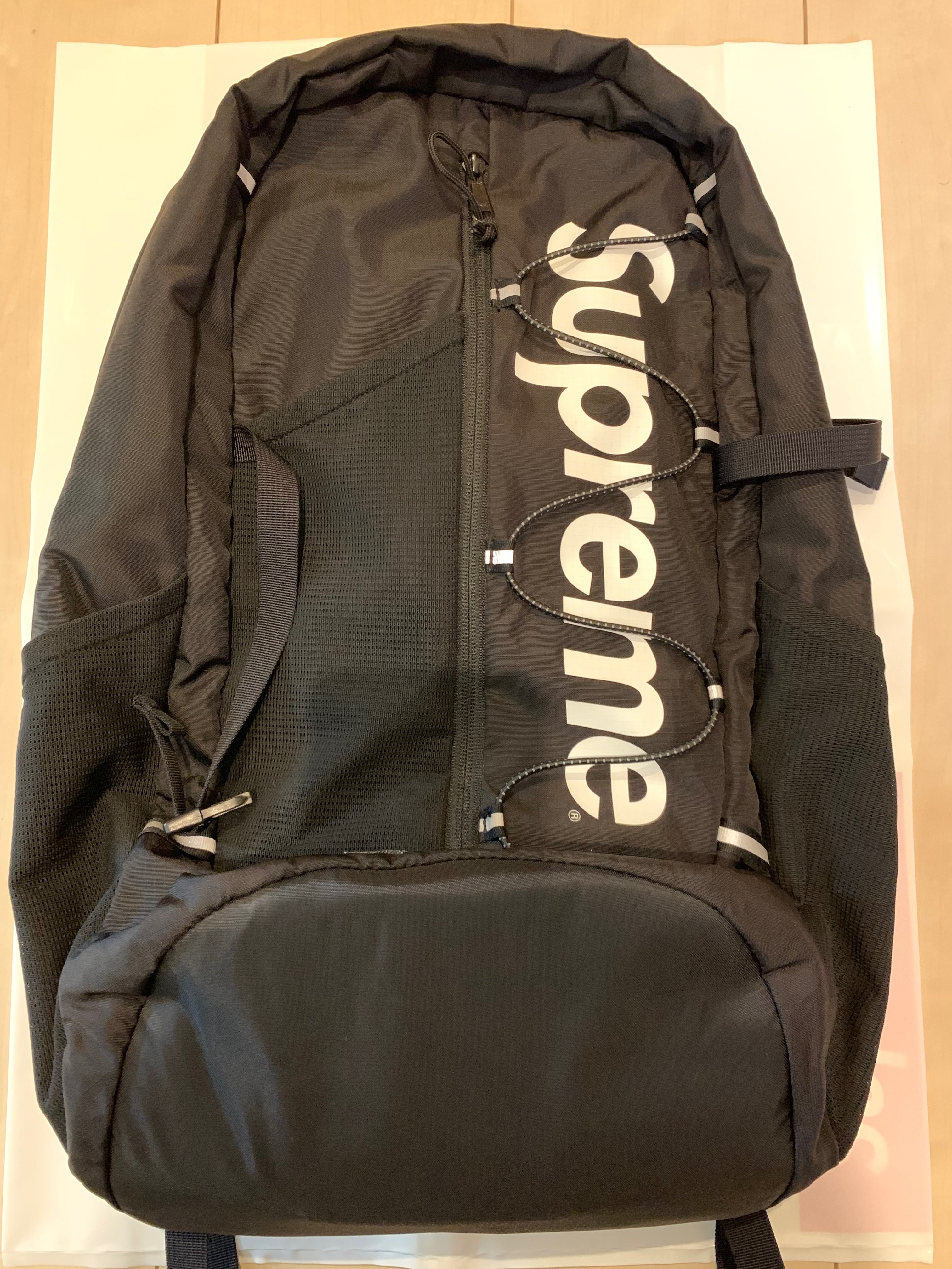 Supreme 2017SS Backpack "Black"