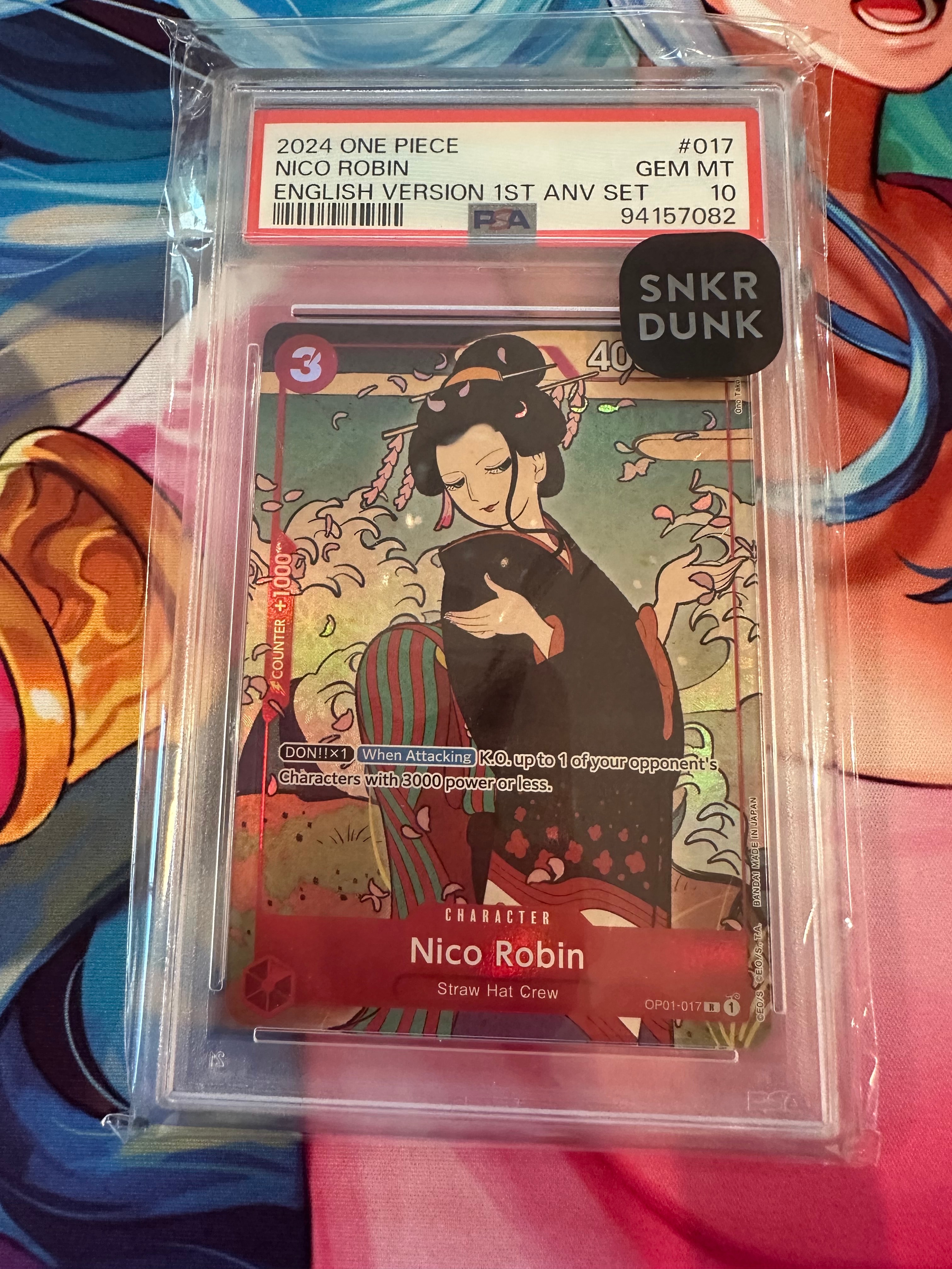 PSA10】ニコ・ロビン R [OP01‐017]【中国語版】（1st アニバーサリー