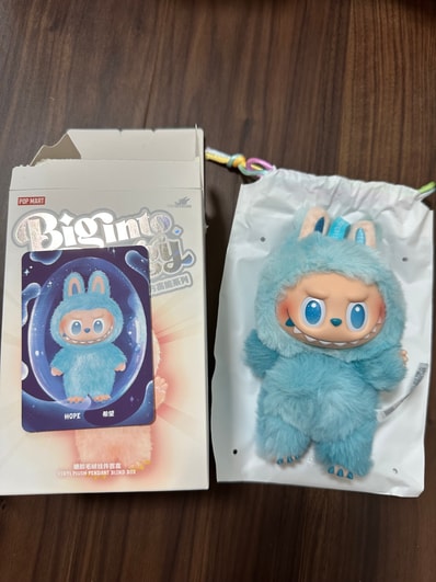 POP MART THE MONSTERS (LABUBU) Big into Energy Series Plush Pendant HOPE