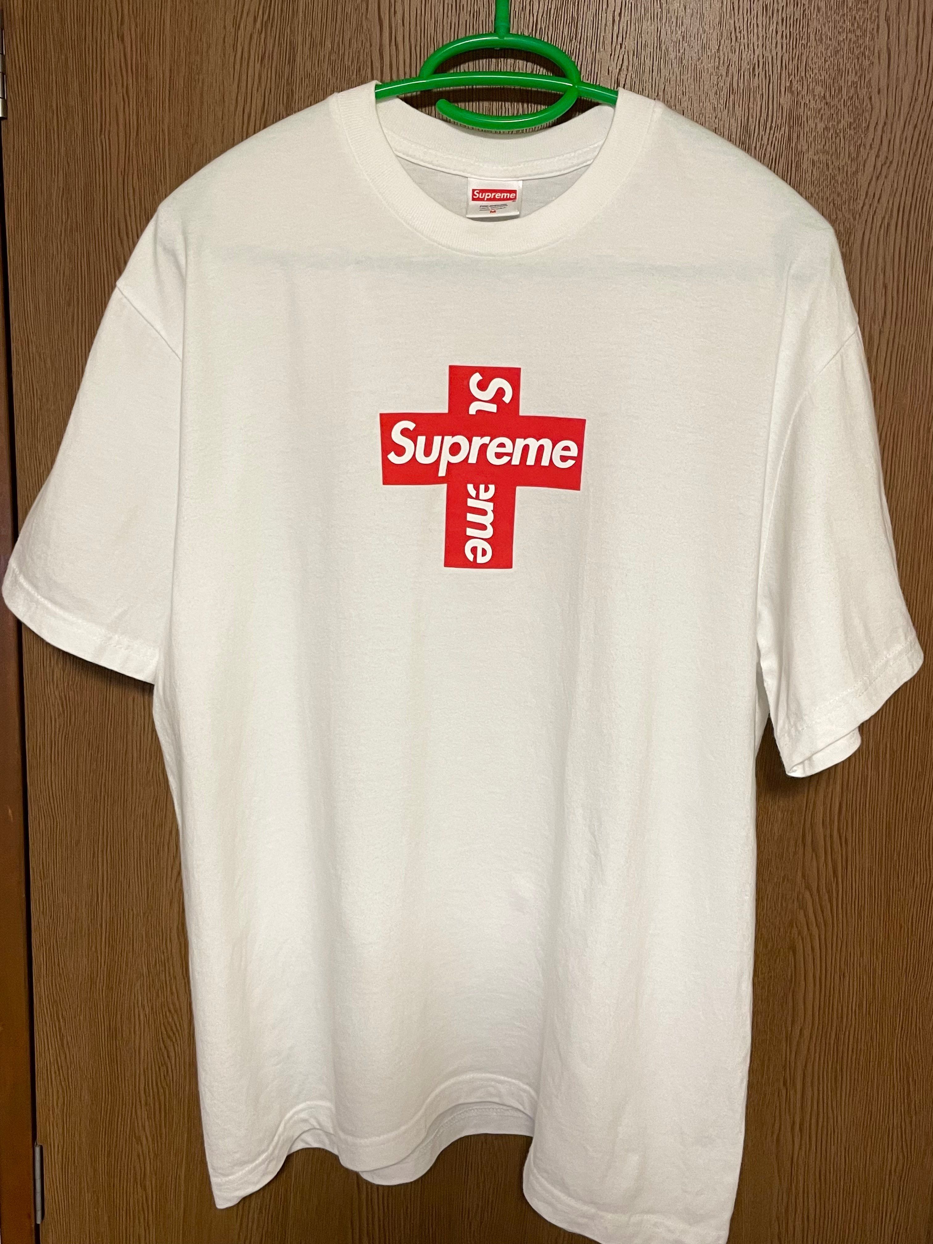 Supreme Cross Box Logo Tee "White"