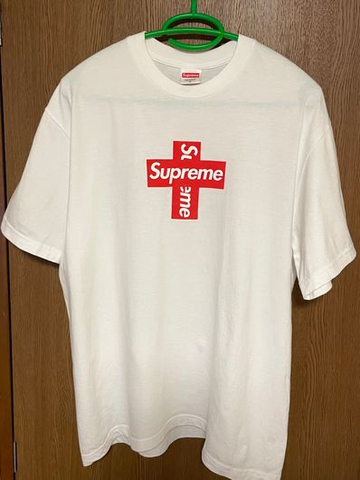Supreme Cross Box Logo Tee "White"