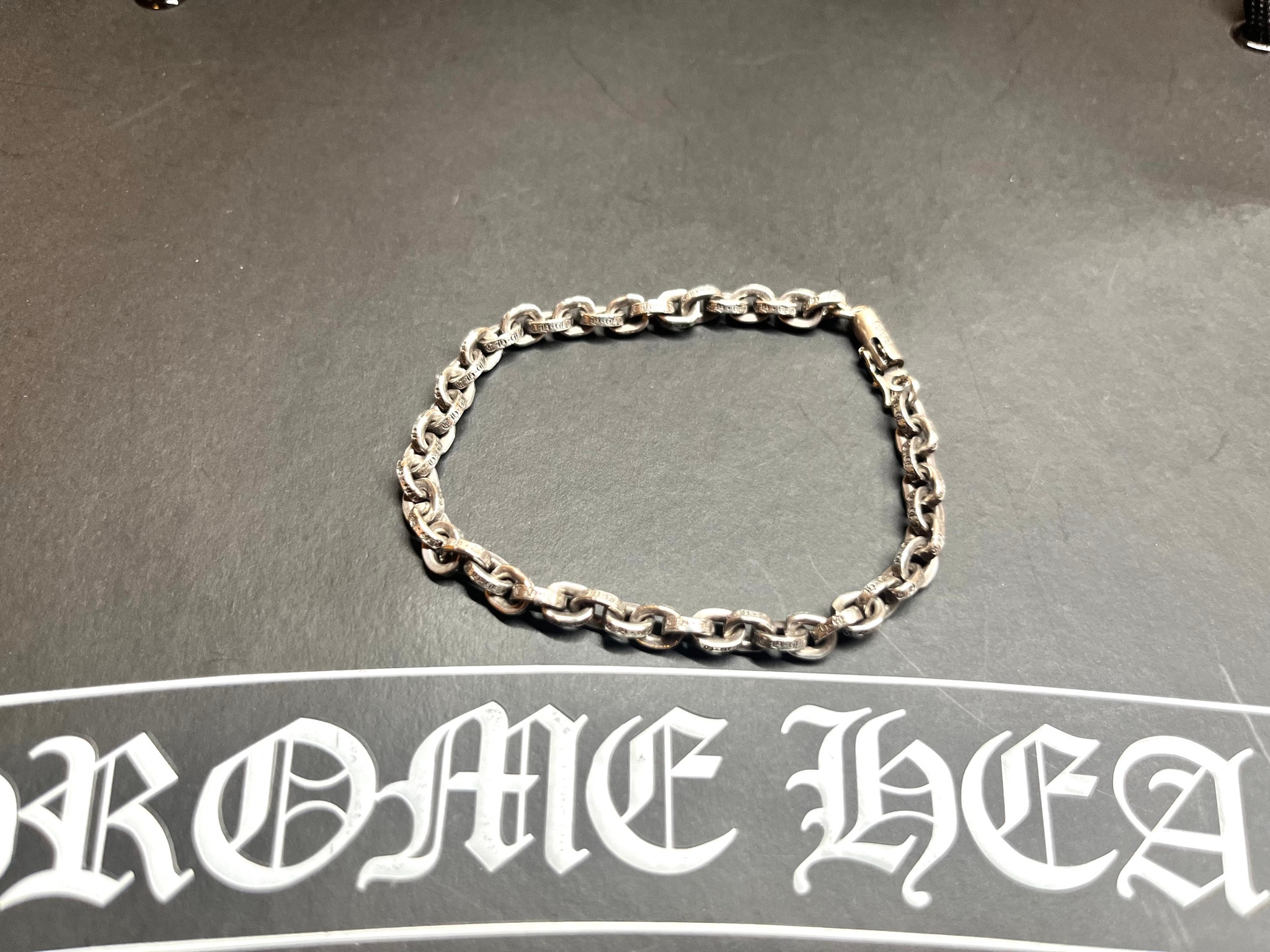 Chrome Hearts Paper Chain Bracelet "Silver"