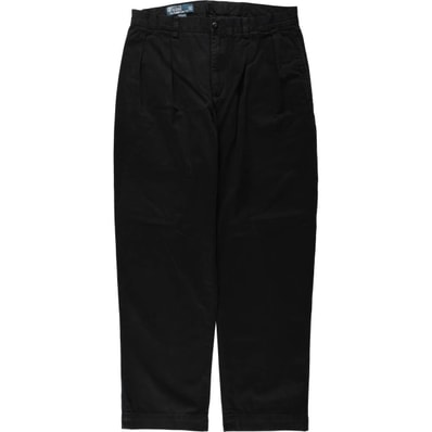 古着 ラルフローレン Ralph Lauren POLO by Ralph Lauren ETHAN PANT ツータック チノパンツ メンズw33相当/eaa680764