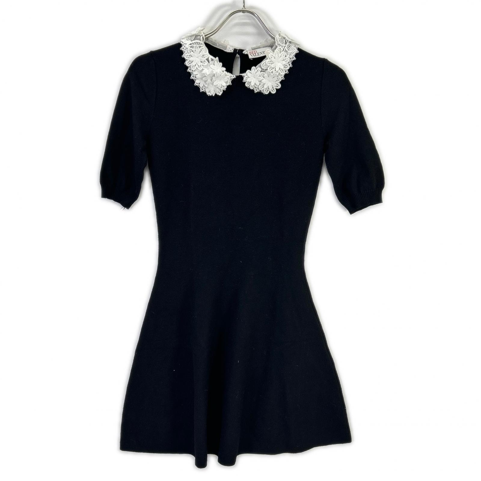 C (やや傷や汚れあり)】ヴァレンチノ Valentino PAP DRESS リボン