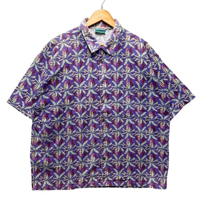 PATAGONIA パタゴニア 90s ヴィンテージ バナナツリー AC アロハシャツ 半袖シャツ 正規品 / 52882