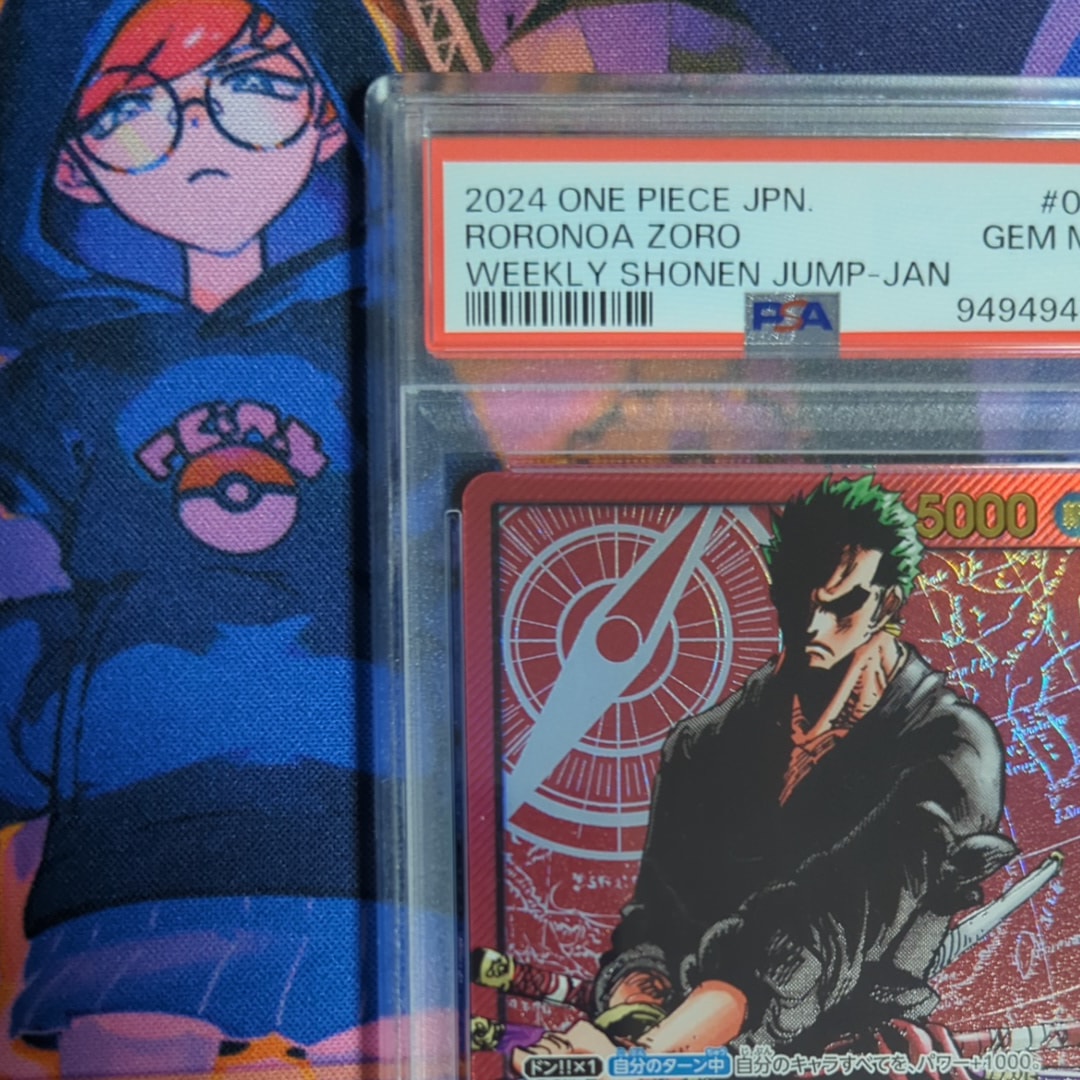 PSA 10]Roronoa Zoro L [OP01-001] (Weekly Shonen Jump 2024 Issue 3