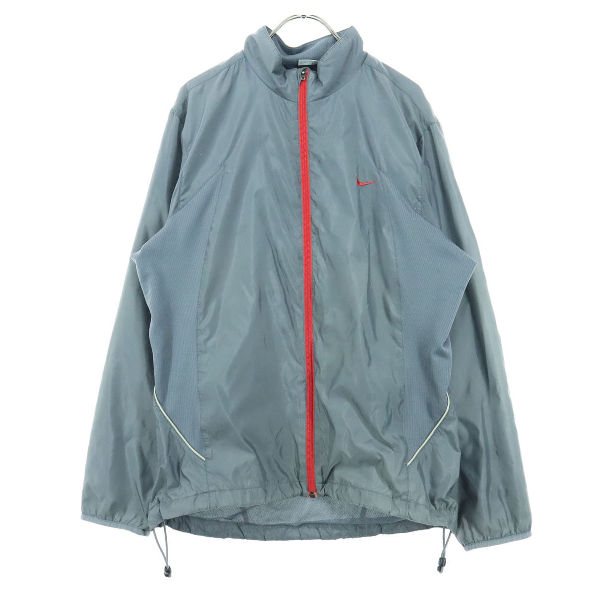 NIKE ナイキ スウォッシュ 裏メッシュ ウインドブレーカー L グレー