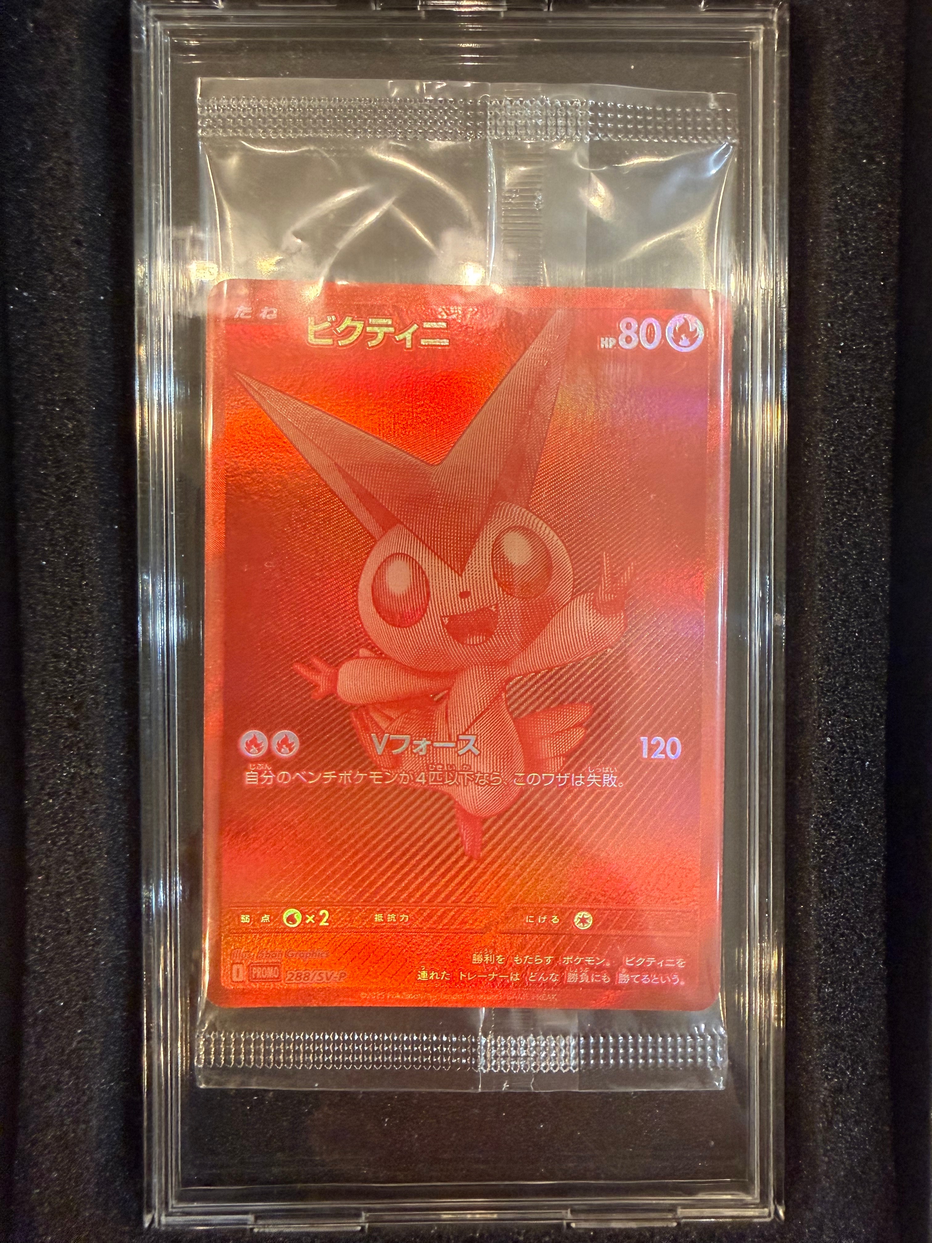 ビクティニ P [SV-P 288](プロモーションカード「ビクティニBWR争奪戦 上位賞 / おうちでブラックボルト・ホワイトフレア デッキ構築戦キャンペーン)
