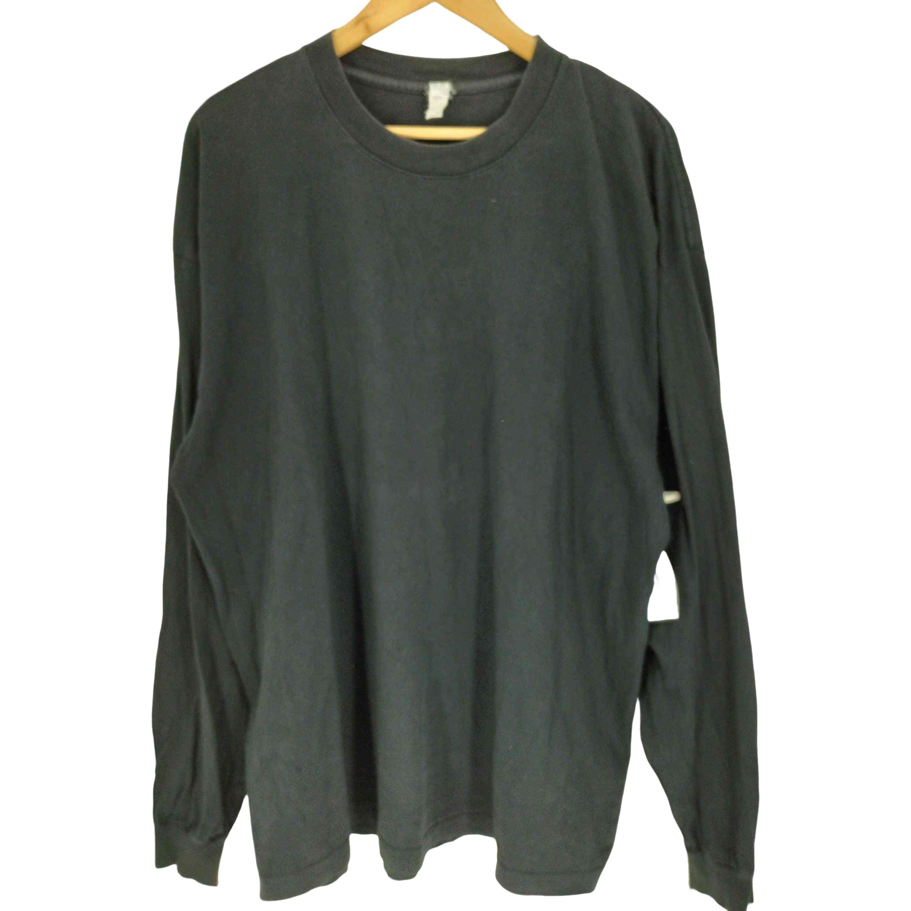 USA製 6.5OUNCE ヘビーウェイト L/S クルーネック Tシャツ【1142971721153】