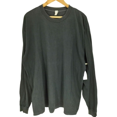USA製 6.5OUNCE ヘビーウェイト L/S クルーネック Tシャツ【1142971721153】