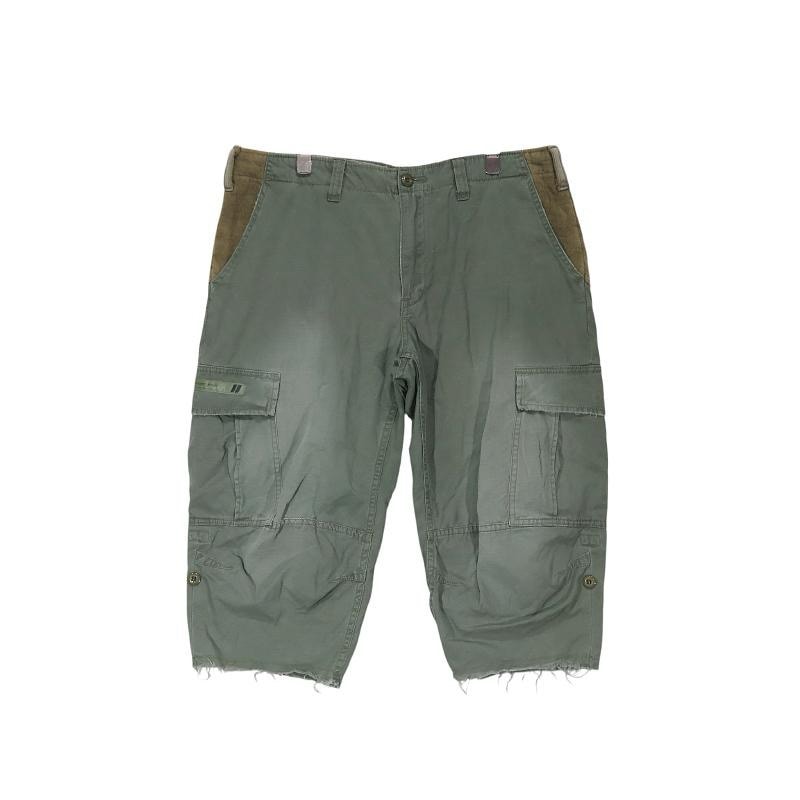WTAPS ダブルタップス 10SS JUNGLE.CHOPPED/SHORTS.FATIGUE.CTN.RIPSTOP 101GWDT-PTM02 ジャングル チョップド ショーツ ファティーグ オリーブドラブ ショート ハーフ パンツ サイズM