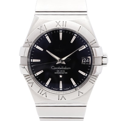 ★最終価格★SALE【6wia0038】オメガ コンステレーション コーアクシャル デイト 123.10.38.21.01.001 黒文字盤【中古】腕時計 メンズ