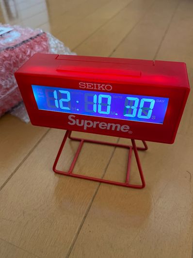 Supreme / Seiko Marathon Clock "Red"