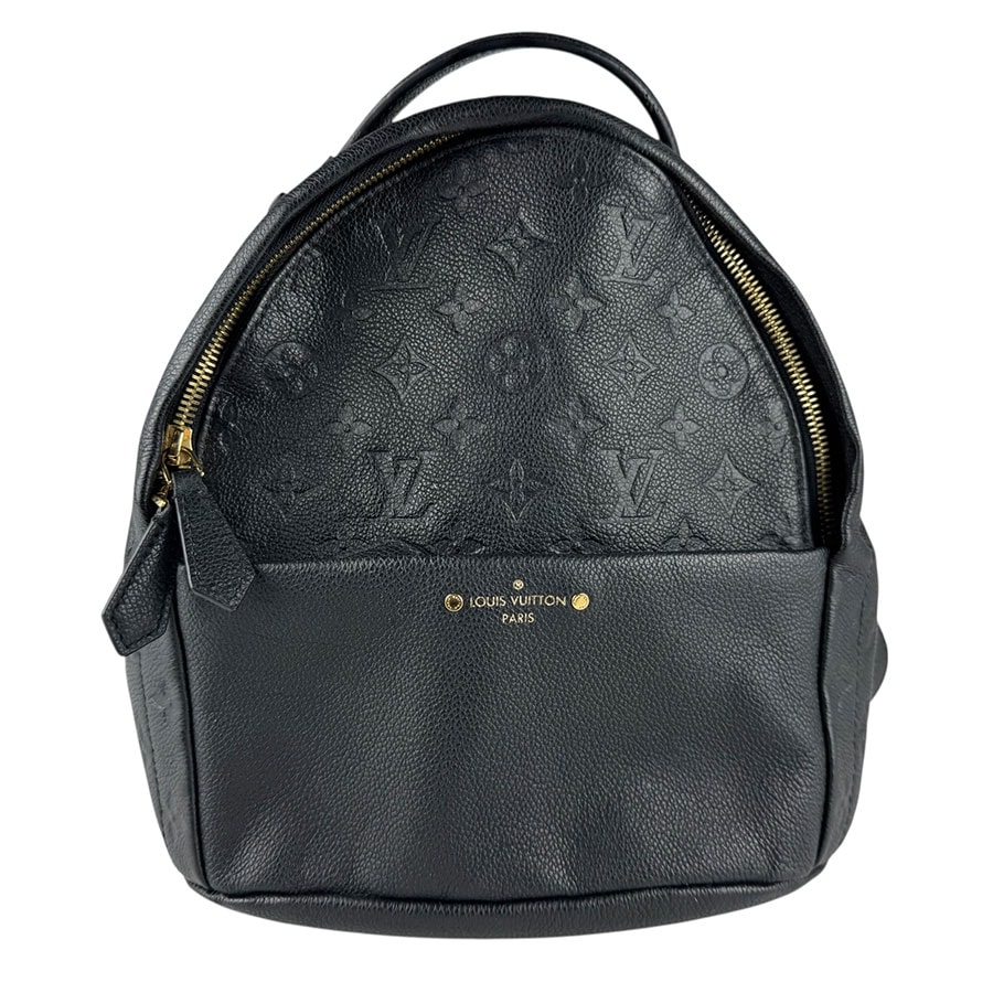 ルイ ヴィトン LOUIS VUITTON リュック モノグラムアンプラント ソルボンヌ モノグラムアンプラント ブラック ゴールド レディース M44016【中古】 z8871