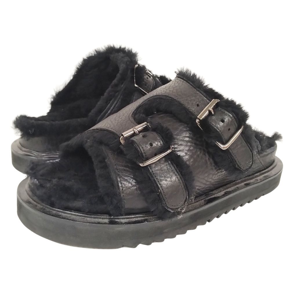 BRU NA BOINNE ブルーナボイン DELMONACO デルモナコ D.L.Z BD サンダル レザー ムートン 52228