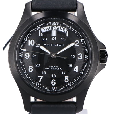 ハミルトン 【新品同様】H64465733 カーキ フィールド King Auto 自動巻き 40mm