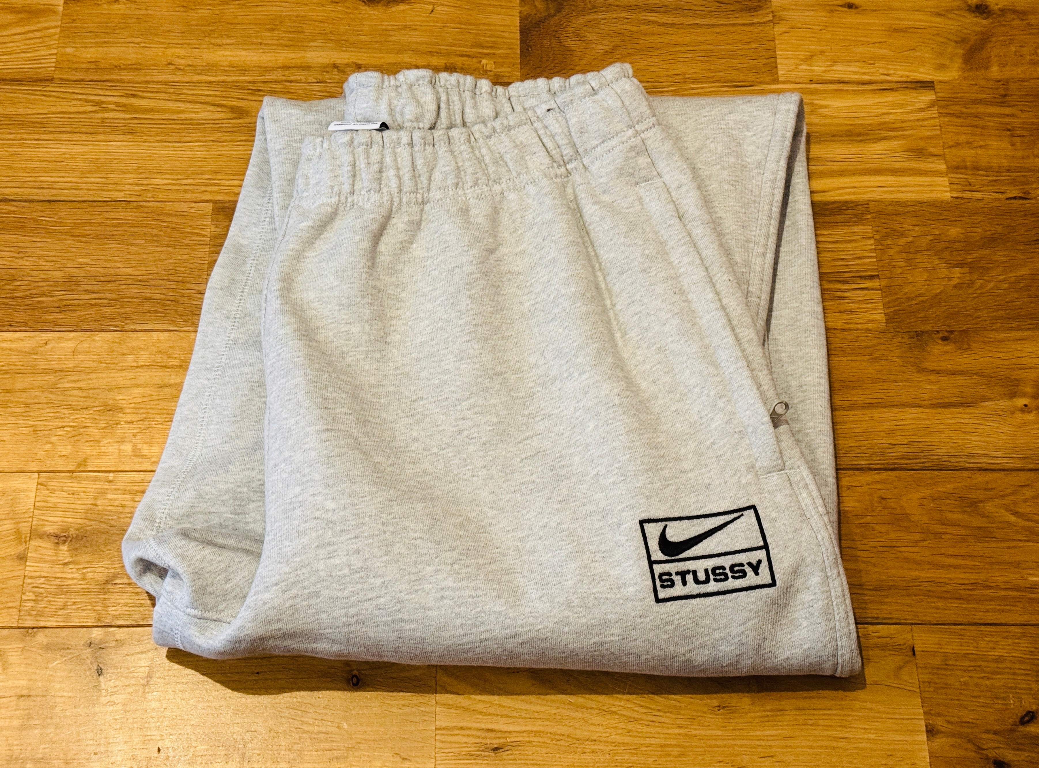 Stussy x Nike Fleece Pant "Grey Heather" (US Size) FN5231-050