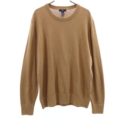 GAP ギャップ 長袖 ニット M ブラウン セーター