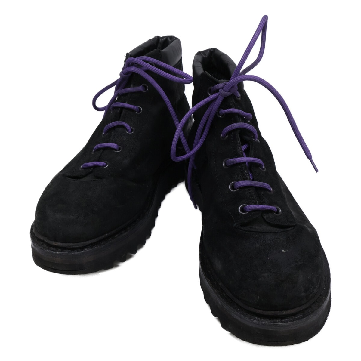 ニードルズ 【美品】WAXED SUEDE MOUNTAIN BOOT ワックススエード マウンテンブーツ 43