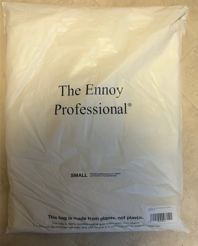 ENNOY Pocket & Crew 2Pack LS T-Shirt "White"