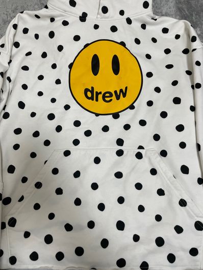 drew house mascot deconstructed hoodie "Polka Dot"
