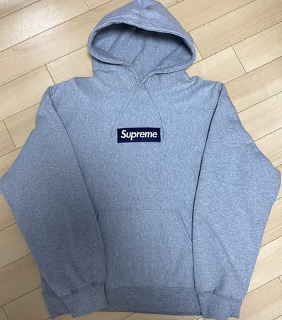 Supreme Box Logo Hooded Sweatshirt (25FW) "Heather Grey"