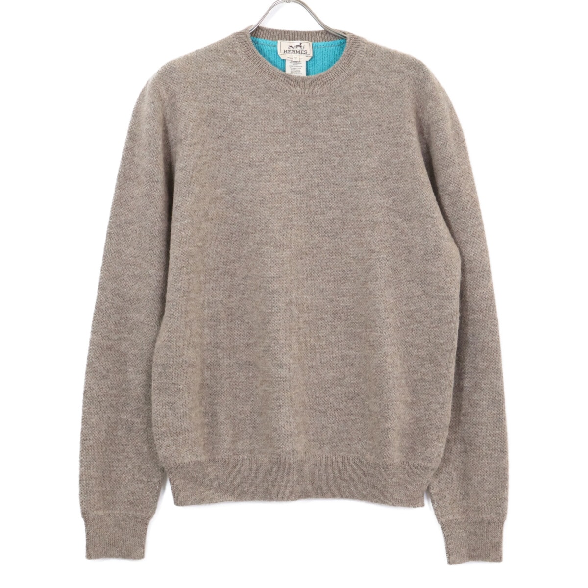 エルメス アルパカ×カシミヤ ニットセーター M