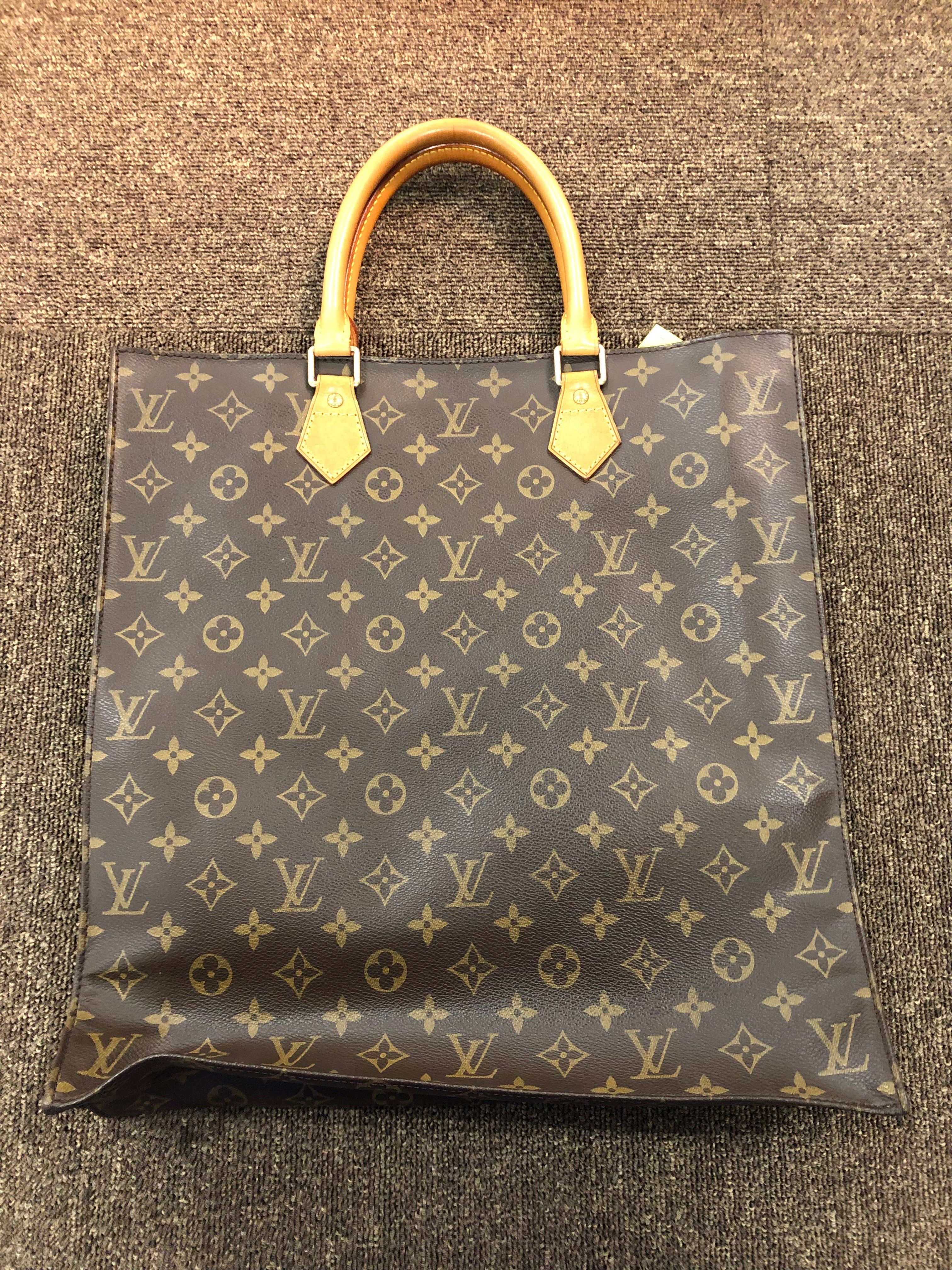 Louis Vuitton Sacplat Tote Monogram "Brown"