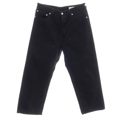 【中古】ハイク HYKE コットン コーデュロイパンツ ブラック【サイズ36】【メンズ】