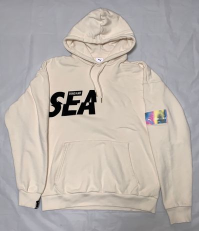 WIND AND SEA x PUMA Hoodie "Eggnog"