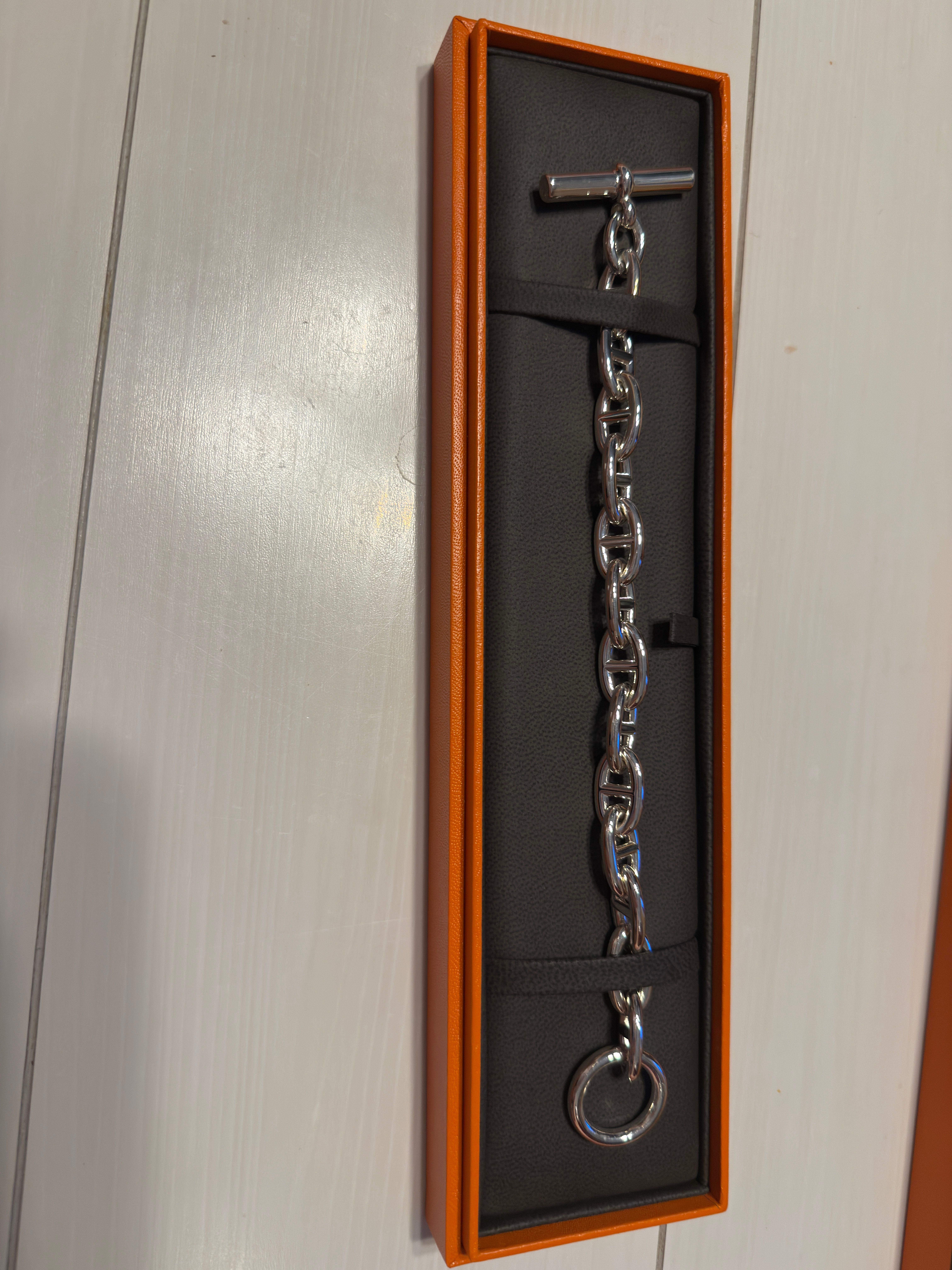 Hermes Chaine D'ancre GM Bracelet "Silver"