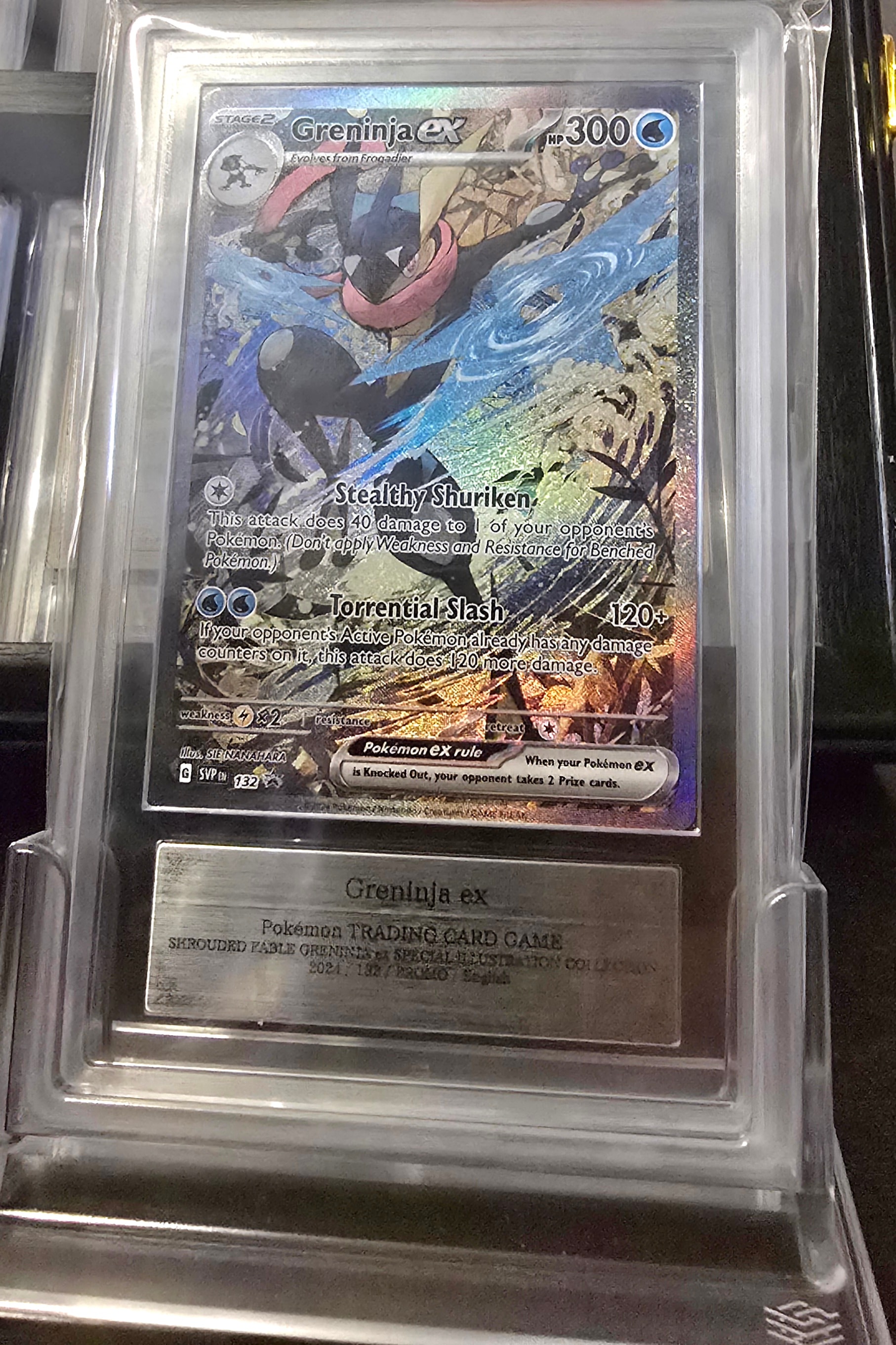 PSA10】ゲッコウガex P [SVP EN 132]【英語版】(スカーレット