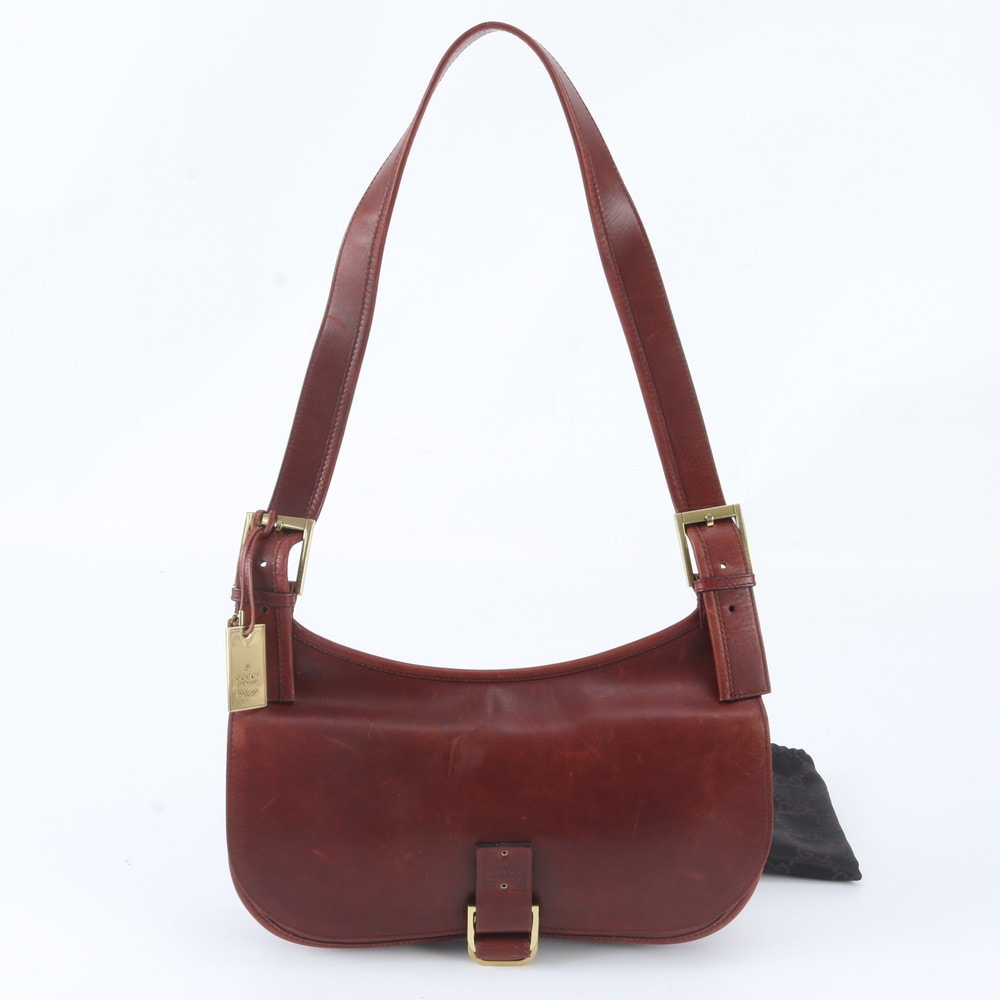■美品 グッチ90659 ショルダーバッグ レザー