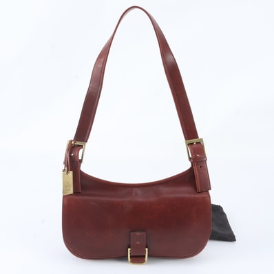 ■美品 グッチ90659 ショルダーバッグ レザー