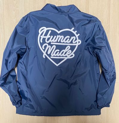 HUMAN MADE COACH JACKET "Blue"