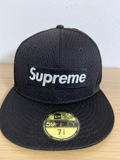 Supreme Mesh Box Logo New Era "Black"