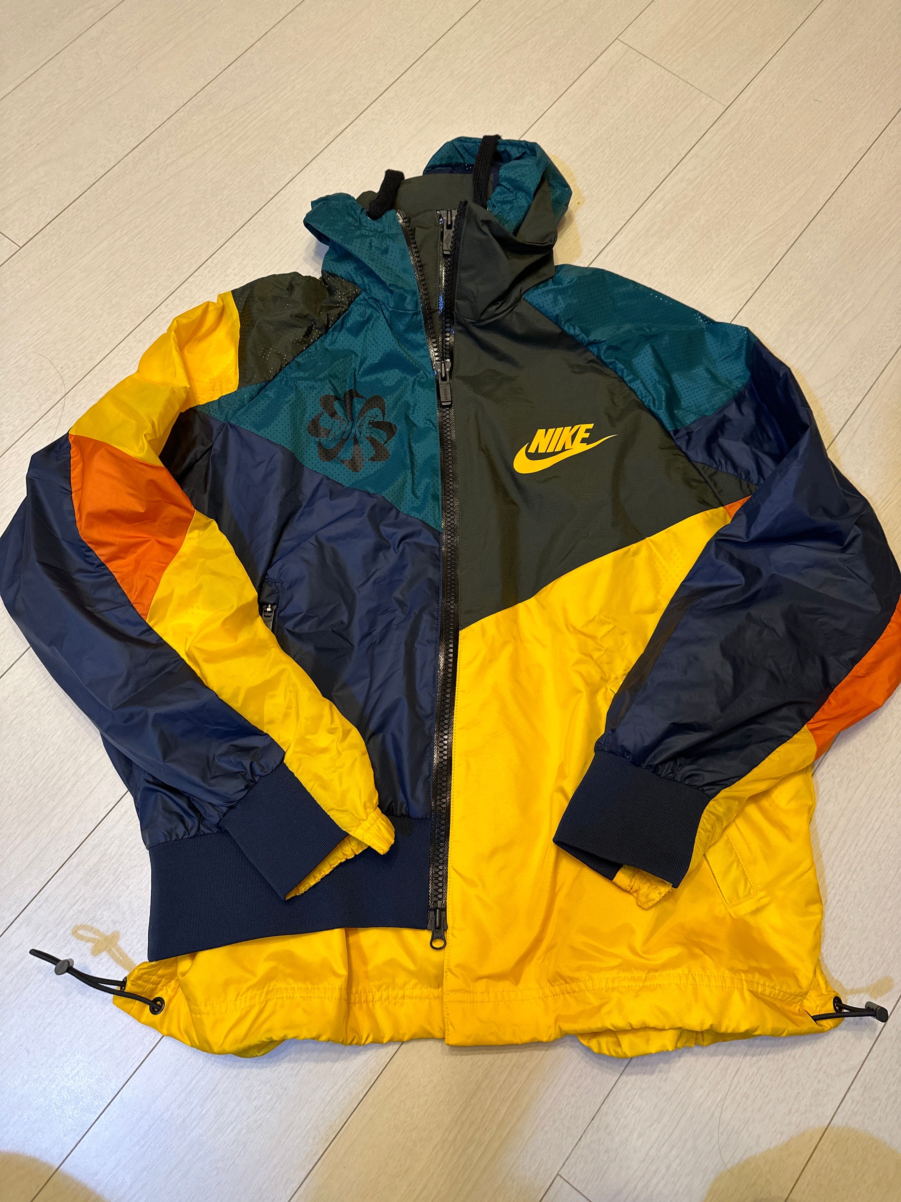 Nike x Sacai Hooded Anorak "Orange"