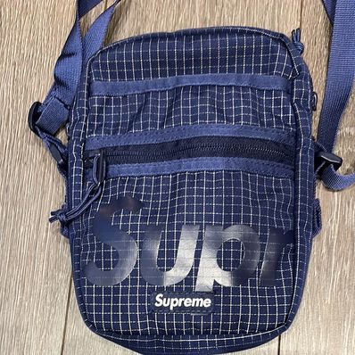 Supreme Shoulder Bag "Navy" (24SS)