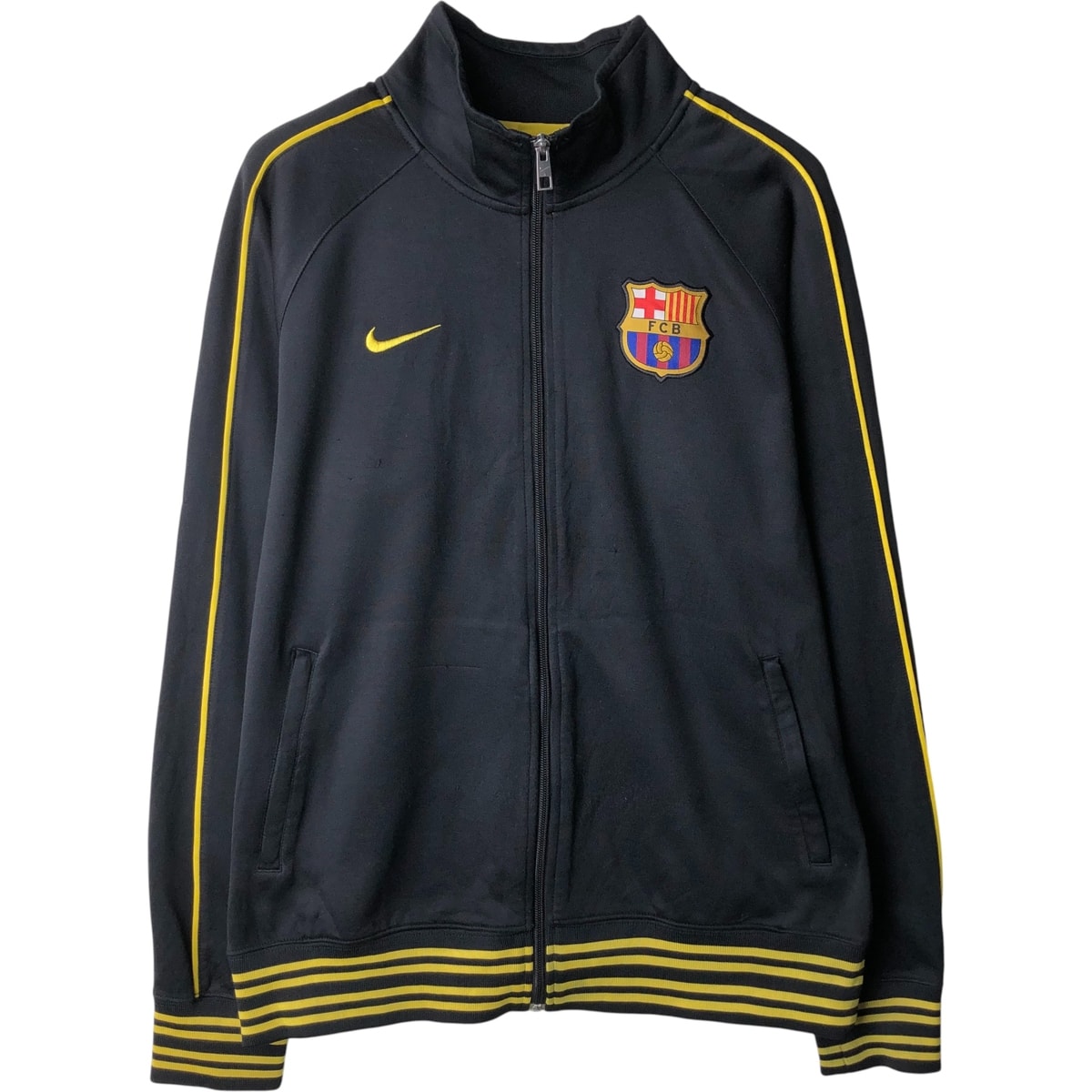 古着 ナイキ NIKE LA LIGA ラ リーガ FC BARCELONA FC バルセロナ ジャージ トラックジャケット メンズM相当/eaa614124