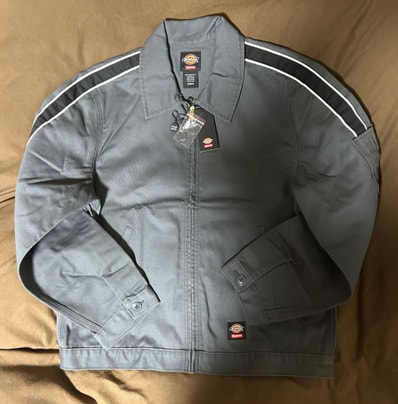 Supreme x Dickies Stripe Eisenhower Jacket "Charcoal"