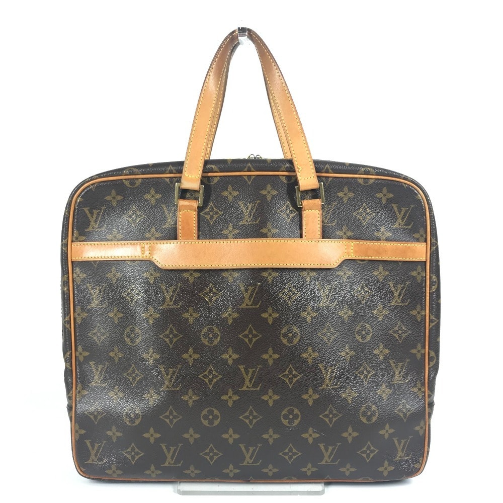 ルイヴィトン LOUIS VUITTON ポルトドキュマン・ぺガス M53343 モノグラム ハンドバッグ カバン ビジネスバッグ 書類バッグ トートバッグ モノグラムキャンバス ブラウン