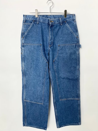 Carhartt Double Knee Denim Painter Pants Washed Indigo