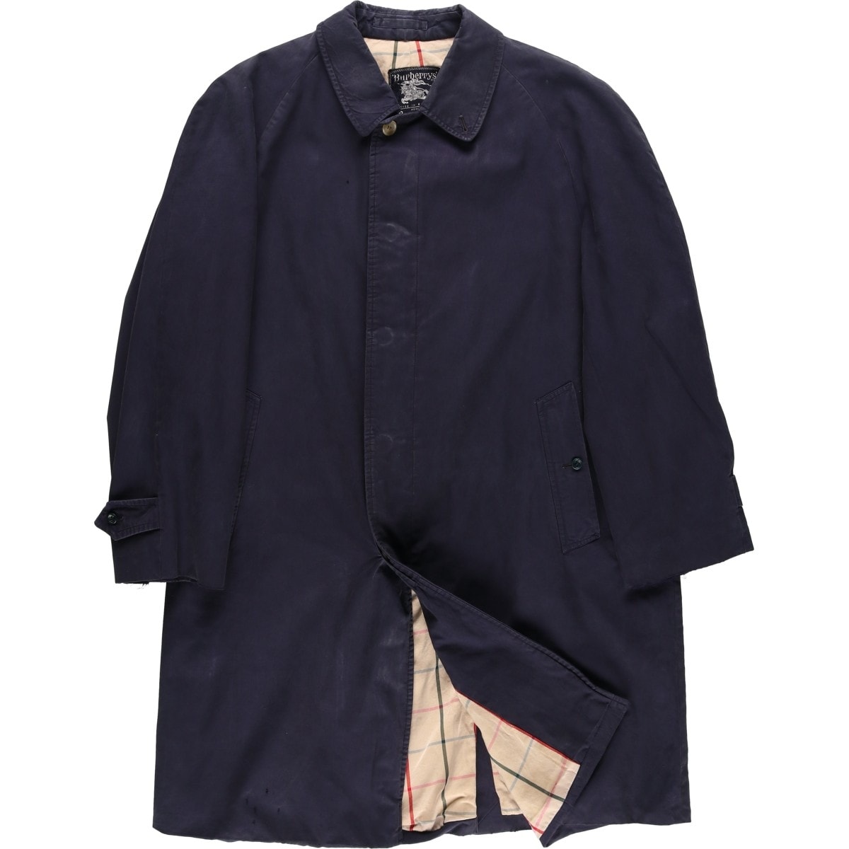 古着 バーバリー Burberry's ステンカラーコート バルマカーンコート 英国製 メンズL相当/evb034347