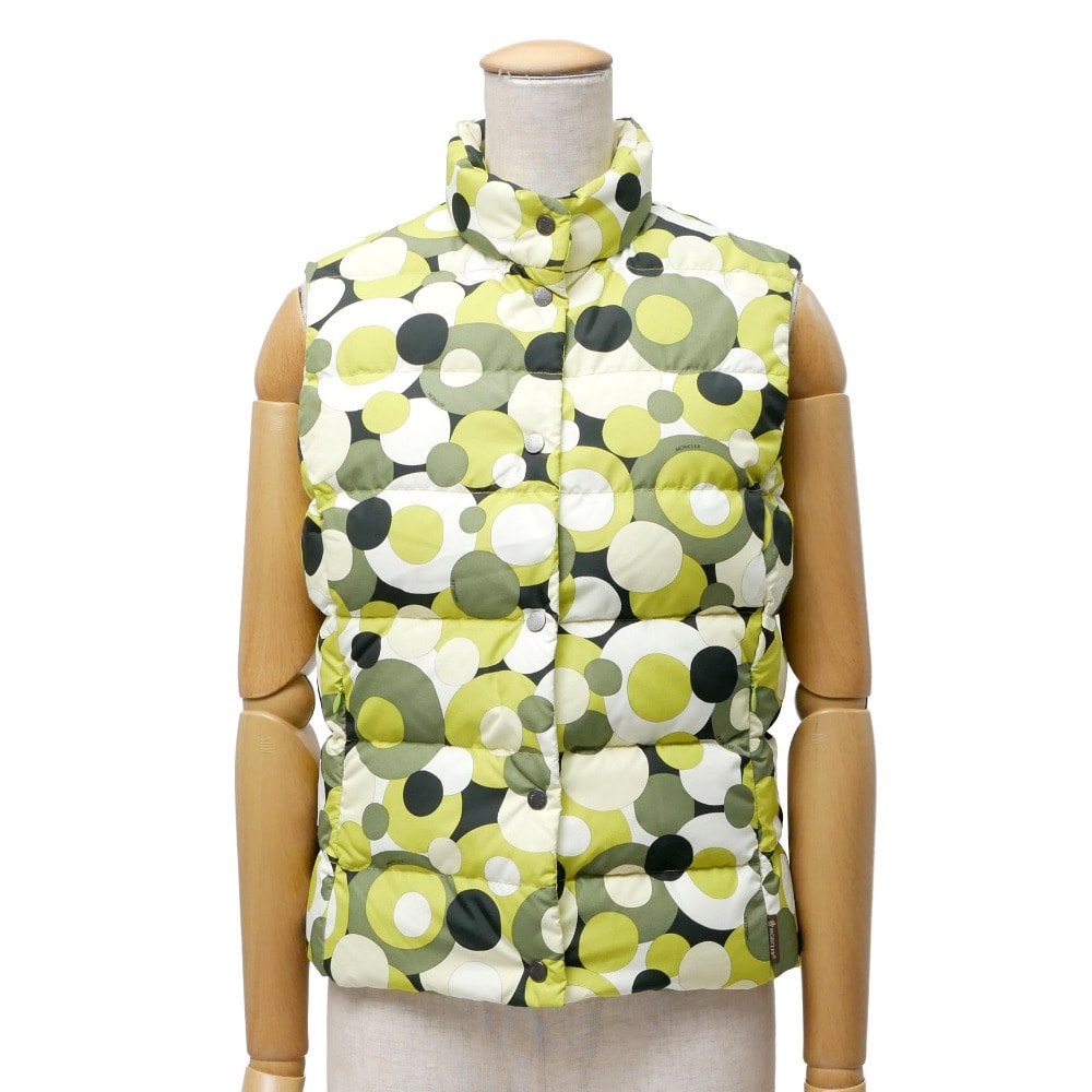 MONCLER モンクレール ベスト サイズ1 茶タグ ダウンベスト ブランド古着【中古】20260216/RA7873