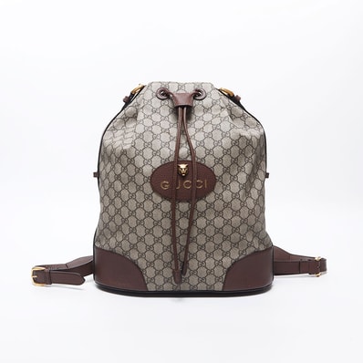 【最終値下げ】 グッチ GUCCI GGスプリーム バックパック ショルダーバッグ リュック・デイパック【中古】