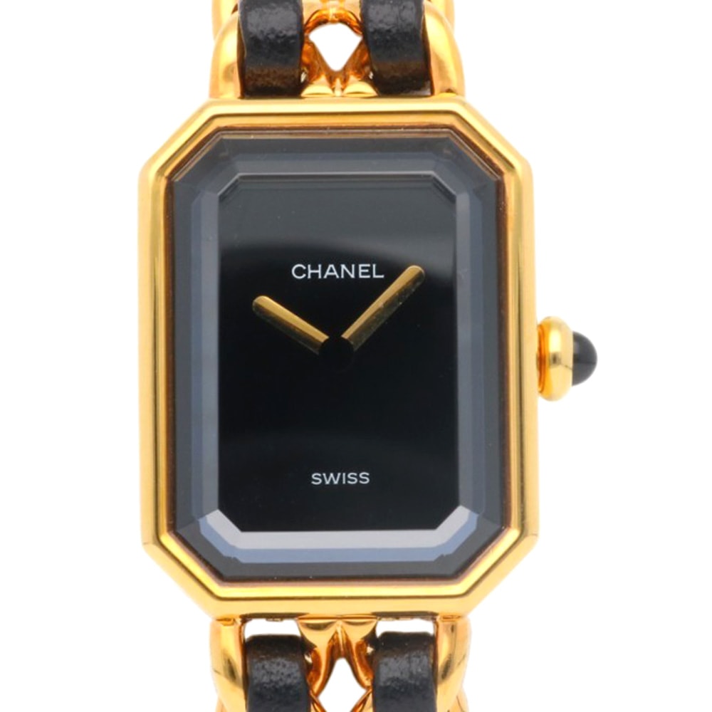 シャネル プルミエール S 腕時計 時計 GP H0001 クオーツ レディース 1年保証 CHANEL  中古