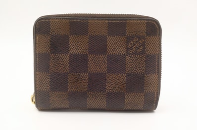 ルイヴィトン ジッピー・コインパース ダミエ・エベヌ ブラウン N63070