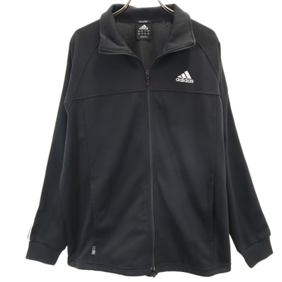 adidas アディダス トラックジャケット M ブラック ジャージ
